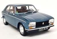 Otto 1/18 - Peugeot 304 S Coupe 1972 Metallic Blue Resin Scale Model Car