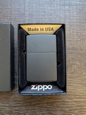 Zippo Lighter - Black Matte, New in Box