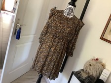 Robe bash taille 0 marron doré 