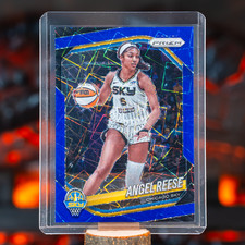 2025 Panini Prizm WNBA - Angel Reese Blue Velocity Prizm Chicago Sky #92