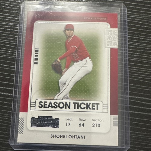 2021 Panini Contenders - Season Ticket Shohei Ohtani #100