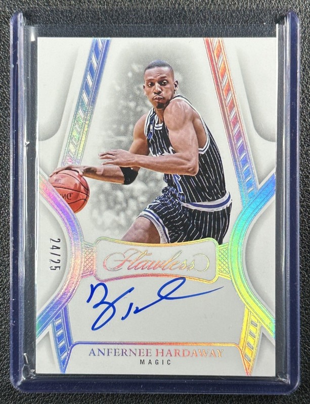 ANFERNEE PENNY HARDAWAY 2024-25 PANINI FLAWLESS AUTOGRAPHS AUTO 24/25 MAGIC