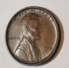 1909 VDB Lincoln Wheat Cent RB UNC – Beautiful Red Brown – First Year (LOT 0172)