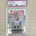Panini Donruss 2024 The Rookies Jayden Daniels #TR37 PSA 10 Commanders NFL