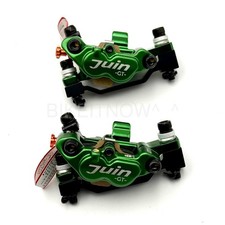 Juin Tech GT-P Road CX MTB Cycling Bike Disc Brake Calipers Light 4-Piston Green