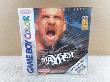 WCW Mayhem Game Boy Color Original EA Wrestling Game 2000 Unopened PAL
