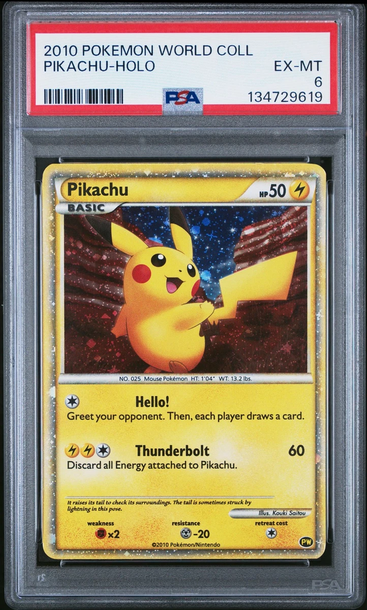 Pikachu World Collection Pokémon TCG Cards for sale | eBay