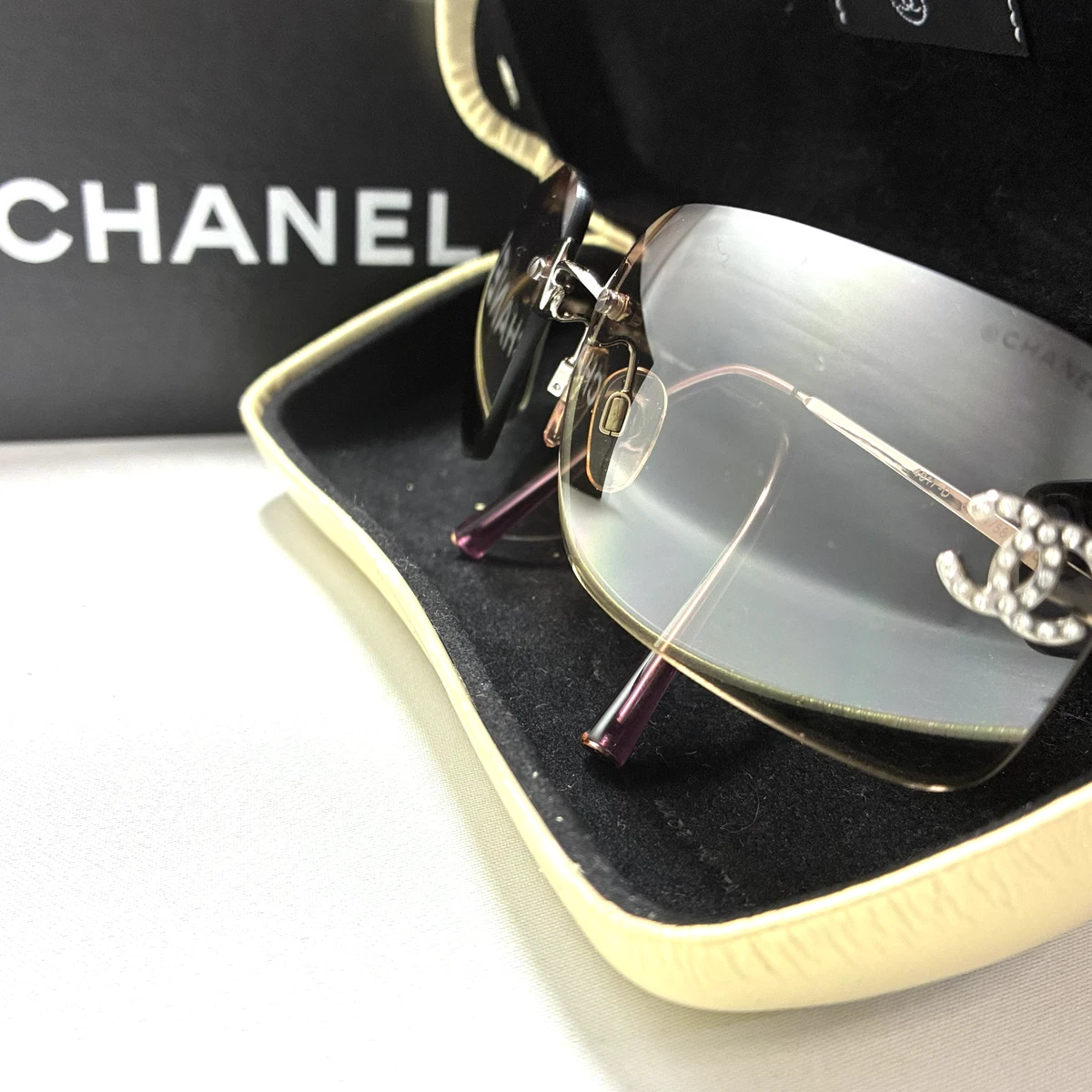 CHANEL Rimless Sunglasses for Women for sale | eBay