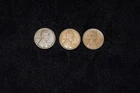 Three Wheat Pennies 1922D,1931D, & 1932D