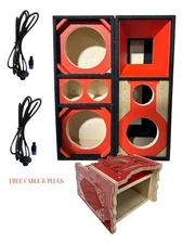 CHUCHERO BOX  8-inch AND  1D-1LA-1T BOX BRAZILIAN STYLE FREE & RADIO BOX 3EQ