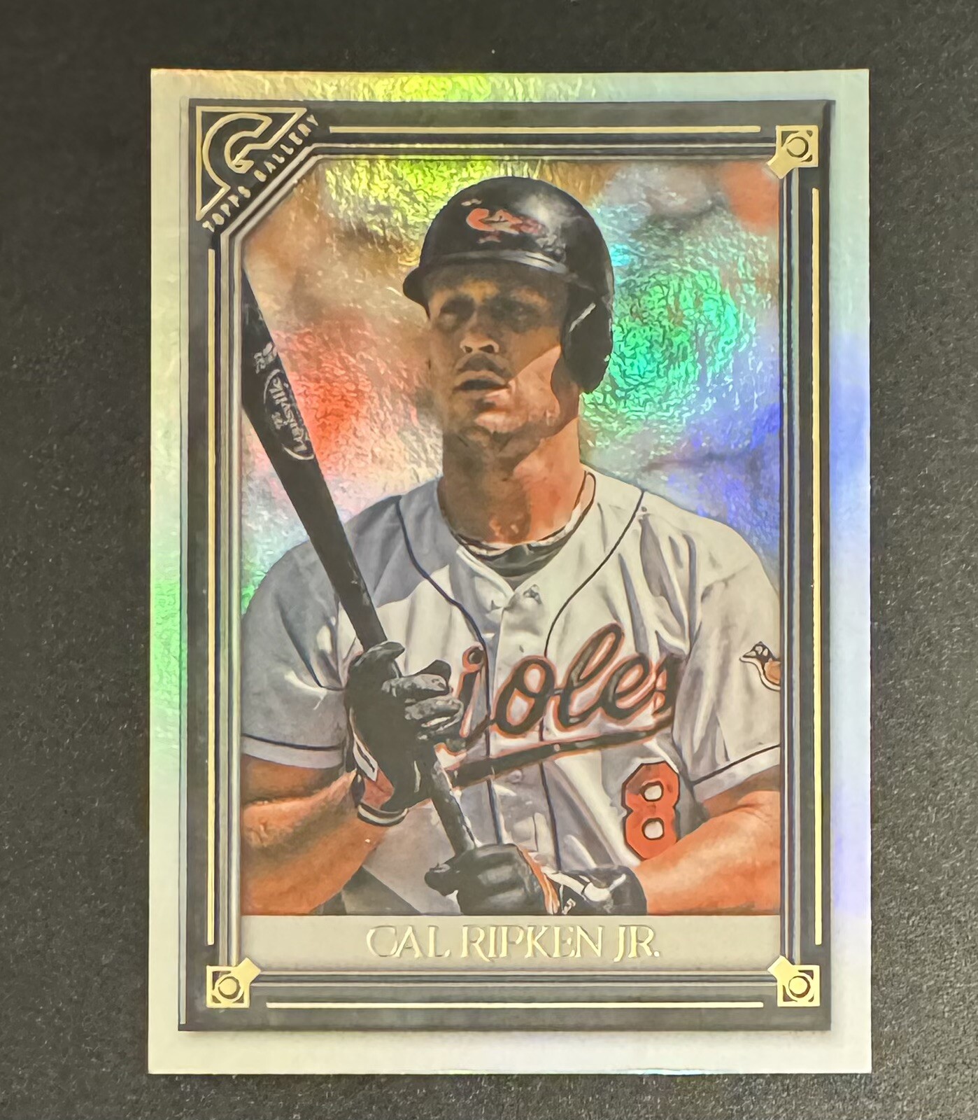 Cal Ripken Jr. 2021 Topps Gallery Rainbow Foil #50 - Baltimore Orioles