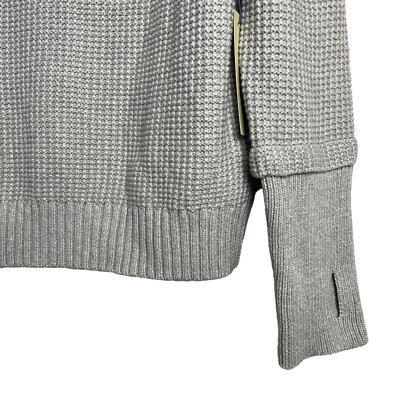 41 Hawthorn Sweater Sharon Gray Cowl Neck Thumb Holes Women's Sz