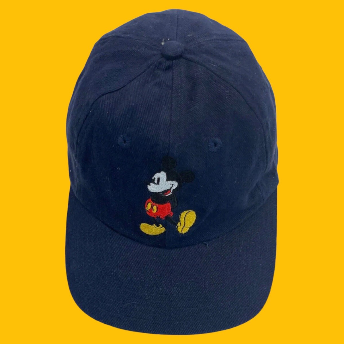 帽子 90s GORFYS HAT CO. Mickey Mouse CAP Vintage 90s Mickey Mouse M Hat Snapback Goofy's Hat Co.Blue