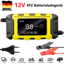 12V KFZ Intelligentes Batterieladegerät Motorrad Akku Auto Batterie Ladegerät