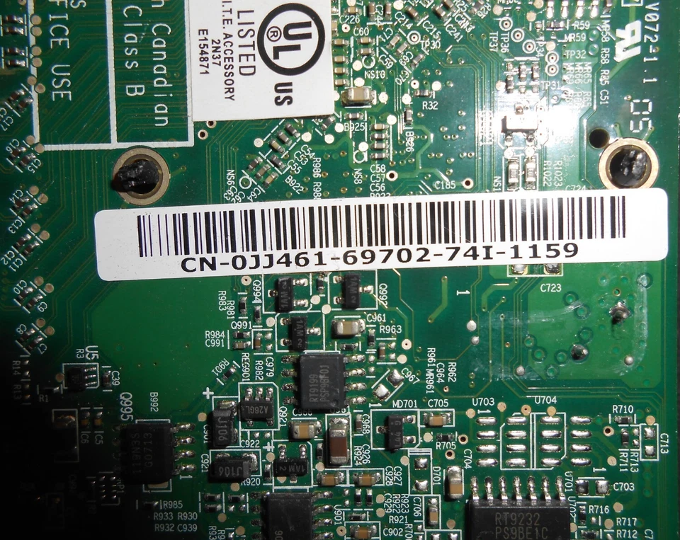 Dell CN-0JJ461 | JJ461 Video Graphics Card - Image 2 of 4