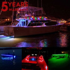 2835 LED RV Marine Boat 16.4 Feet Flexible Green LED Strip Tape Lights Fishing
