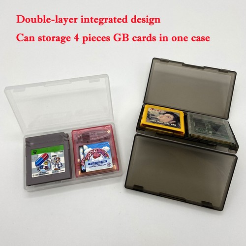 Für Gameboy Spiel Kassette Aufbewahrungsbox 6 Gitterkarten Halter Tragetasche Set - Bild 4 von 8