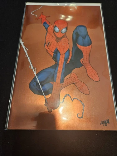 Amazing Spider-Man #51 NM SDCC Foil Virgin Variant Nakayama 🔥 🔥 Marvel Comics