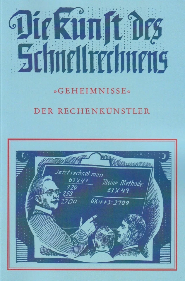 Die Kunst des Schnellrechnens // Geheimnisse der Rechenkünstler // Buch // NEU! - Bild 1 von 1