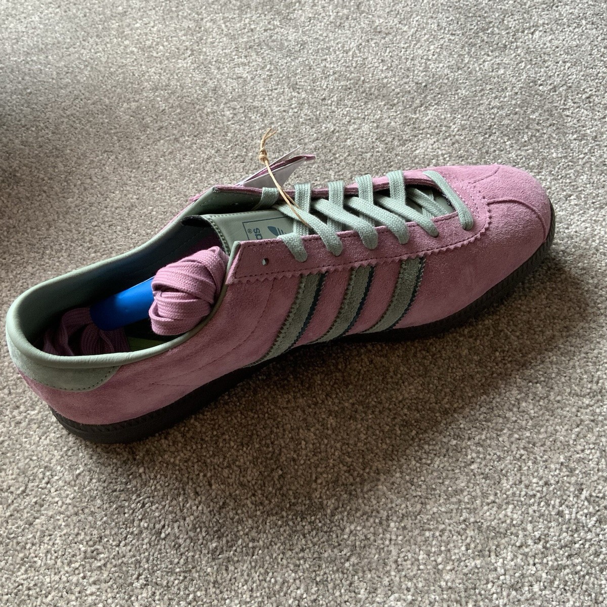 Adidas Originals Malmo Purple Green City Series Size 10 UK