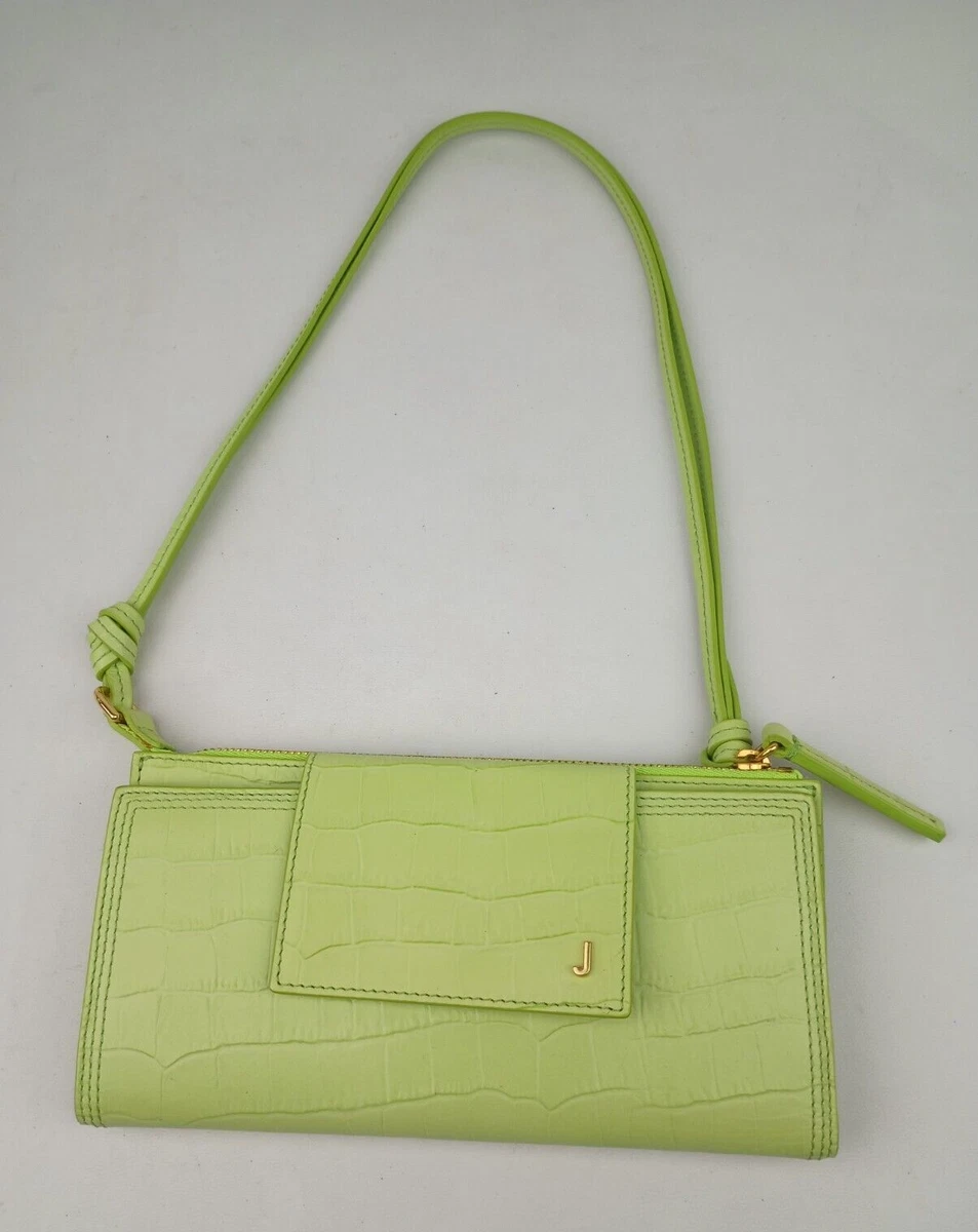 Green mini shop handbag