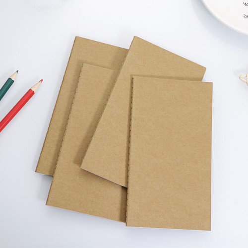 Retro Paper Blank Notebook Cover Page Notepad Travel Work Dairy - Picture 9 of 9