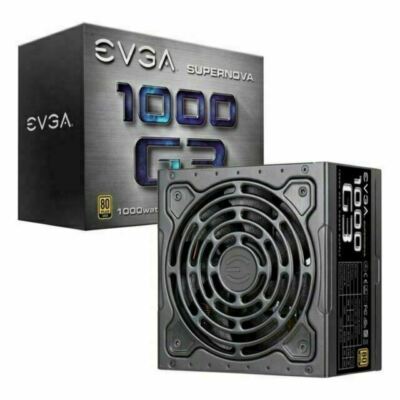 EVGA SuperNOVA 1000 G3 80+ GOLD 1000W Fully Modular Power Supply - Black