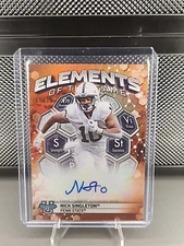 2023 Bowman U Best Nick Singleton Elements Of The Game Orange Auto 6/25 PSU 🔥📈