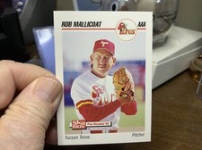 1992 SkyBox AAA Baseball Card #273 Rob Mallicoat