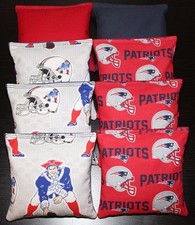 New England Patriots Cornhole Bags 8 ACA Regulation Corn Hole Bean Bags Tailgate