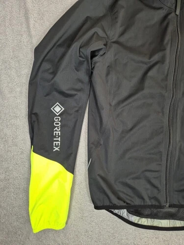 Chaqueta activa Gore Bike Wear C5 Gore-Tex para hombre MTB ciclismo urbano negro amarillo M - Imagen 7 de 18