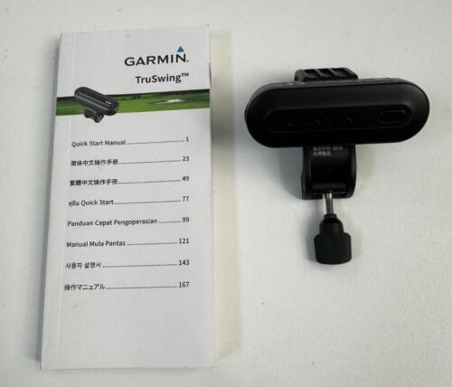 GARMIN TruSwing Measuring instrument Black Golf Training Aids With Manual - Picture 1 of 5