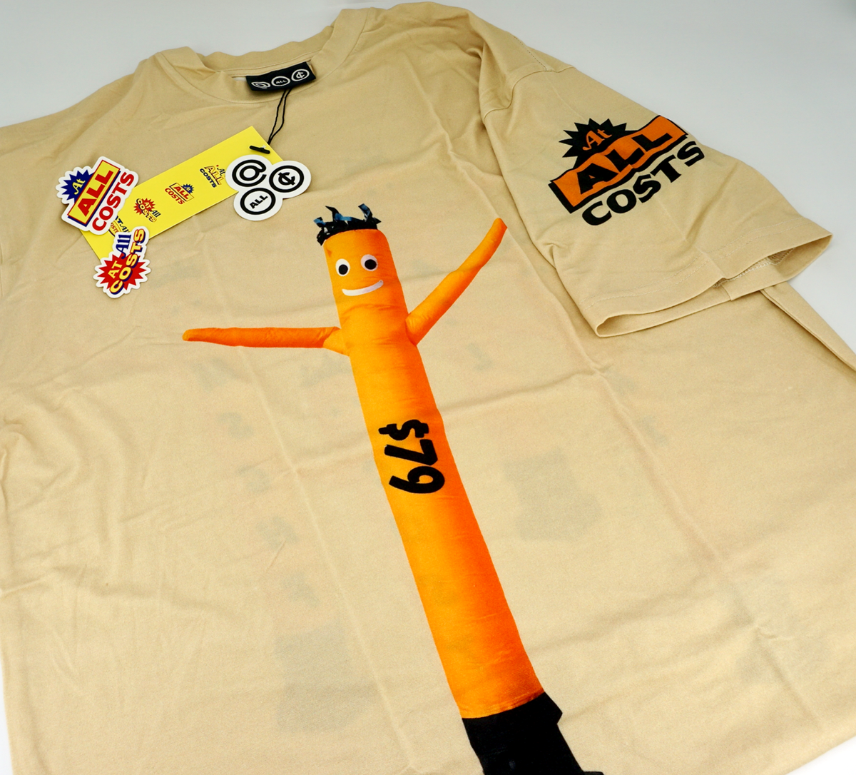MSCHF トレーナー MSCHF At All Costs - Wear The Price You Pay $79 dollar tee - Men's