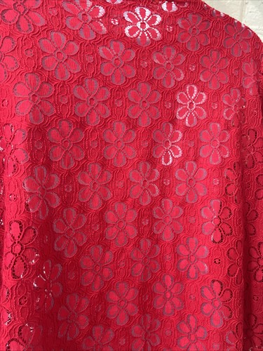 Vintage Y2K Ultra Teeze Floral Lace Open Cardigan Women Boho Festival Whimsigoth - Picture 10 of 10