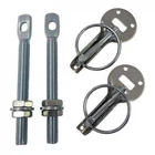 Mountney Universal Competition Bonnet Pins Fasteners Rally Race Stainless Steel