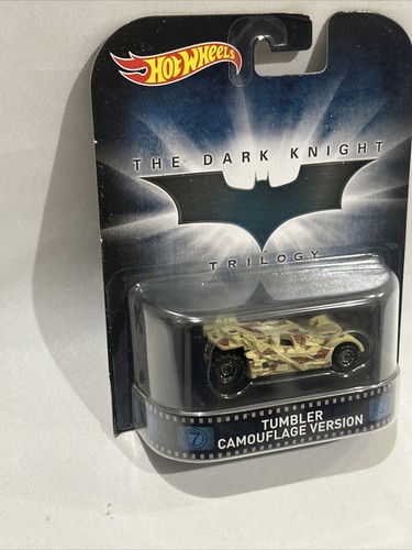 TUMBLER CAMOUFLAGE VERSION The Dark Knight - Hot Wheels Retro Entertainment 1:64 - Picture 7 of 9
