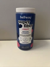 Bellway Super Fiber + Fruit Psyllium Supplement Mixed Berry 7.7 Oz