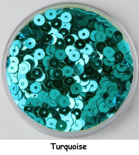 2000 Round 3MM Loose Sequins Flat Sewing Crafts Trim Costume - 47 COLOURS 1428 - Picture 35 of 50
