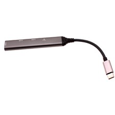 USB-C Adapter 4-in-1 Hub PD TYPE-C Charger Port USB Splitter for Cell Phones