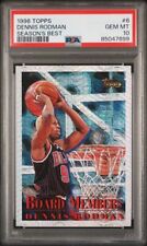 1996-97 Topps Season's Best Board Members #6 Dennis Rodman 💎 Gem Mint PSA 10