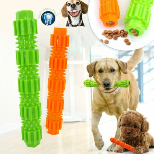 Jouets à mâcher verts pour chien