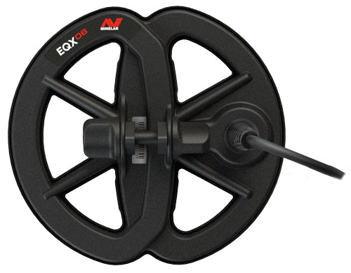 MINELAB EQUINOX 6' METAL DETECTOR COIL- EQX 06 DOUBLE-D SMART COIL - 3011-0333
