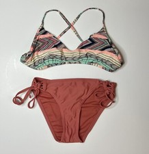 swimsuit bikini mix match top bottom adjustable 2-piece size S