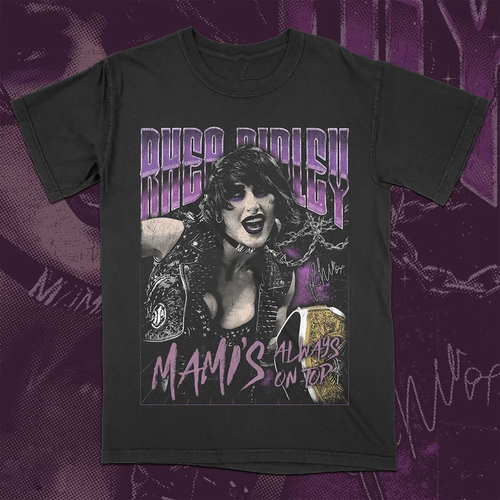 Rhea Ripley Mami Always on Top Classic T-shirt Cotton unisex Tee All Sizes - Picture 1 of 3