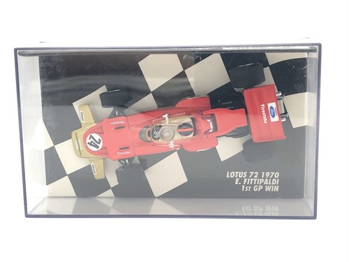 1970 Lotus 72 #24 E. Fittipaldi 1st GP WIN Minichamps 1:43 700024 - Picture 2 of 3