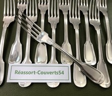 1 fourchette de table CHRISTOFLE modèle FILET CHINON métal argenté Couvert 20,5