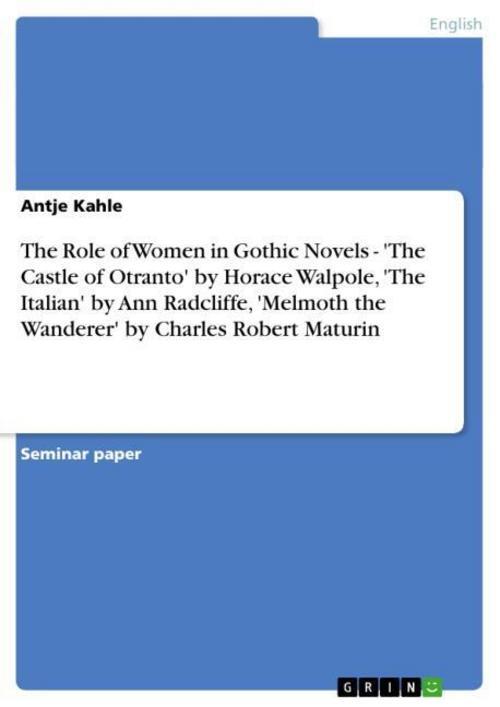 Thumbnail - The Role Of Women In Gothic Novels - 'the Castle Of Otranto' By Horace