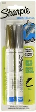 Sharpie Water-Based Poster Paint Marker, Metallic Gold & Silver, 2-Pack