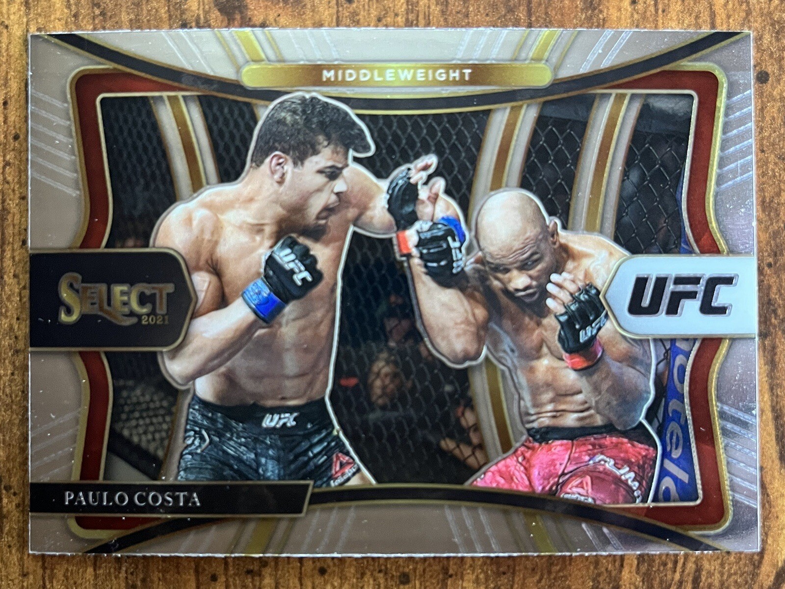 Paulo Costa • 2021 Panini Select Premier Level #184 • UFC 🇧🇷🥊🥋