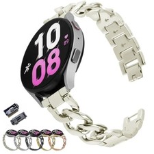 18mm 20mm 22mm Stainless Steel Band Straps For Huawei Samsung Watch 6 5 4 5Pro